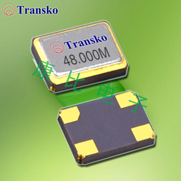 Transko無(wú)源晶體,CS32H-F5020HM-16-48.000M-TR,CS32H,3225mm,48MHZ